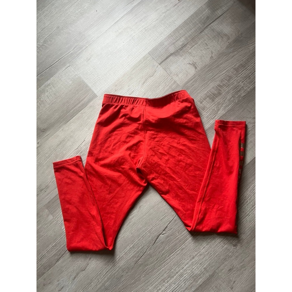 Orange Gold Nike just do it leggings women's medium - Picture 5 of 6